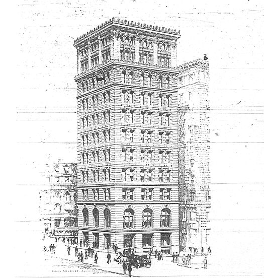 Brazer Building, Burnham Library Architecture Club Catalog 1897 ?