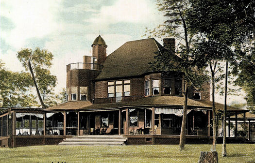 Town & Country Club, Image Postcard produced by Hugh C. Leighton, Portland, Maine, printed in Germany, Tom Blanck Collection